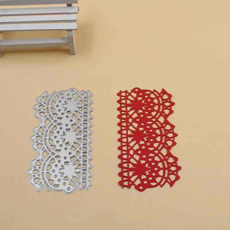 

2022 New Cutting Dies Lace shape Photo Album Scrapbooking DIY Stencils for Decoration Metal Hollow Cutters Embossing Folder