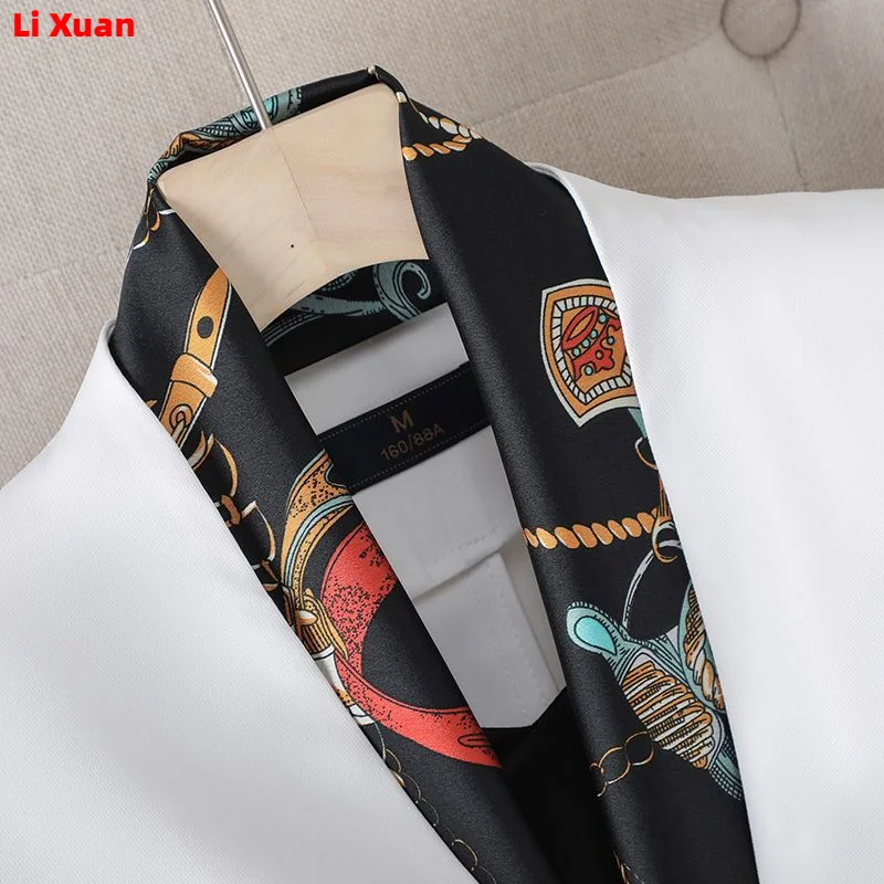 New Elegant Women Formal Suits For 2023 Summer High Quality Fashion Slim Casual Blazer And Pants Office Ladies Work Wear