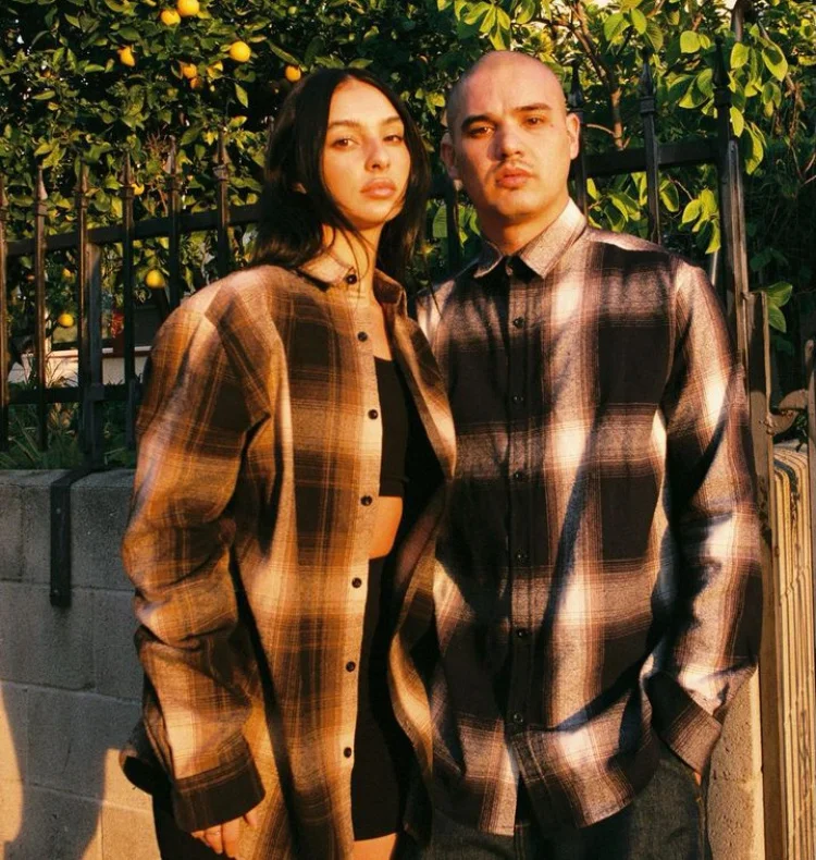 Мужская клетчатая рубашка