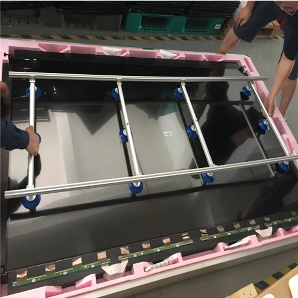

12 sucker LCD screen suction cup 65 inch 75 inch 86 inch 98 inch 100 inch 110 inch LCD glass removal and transportation tool