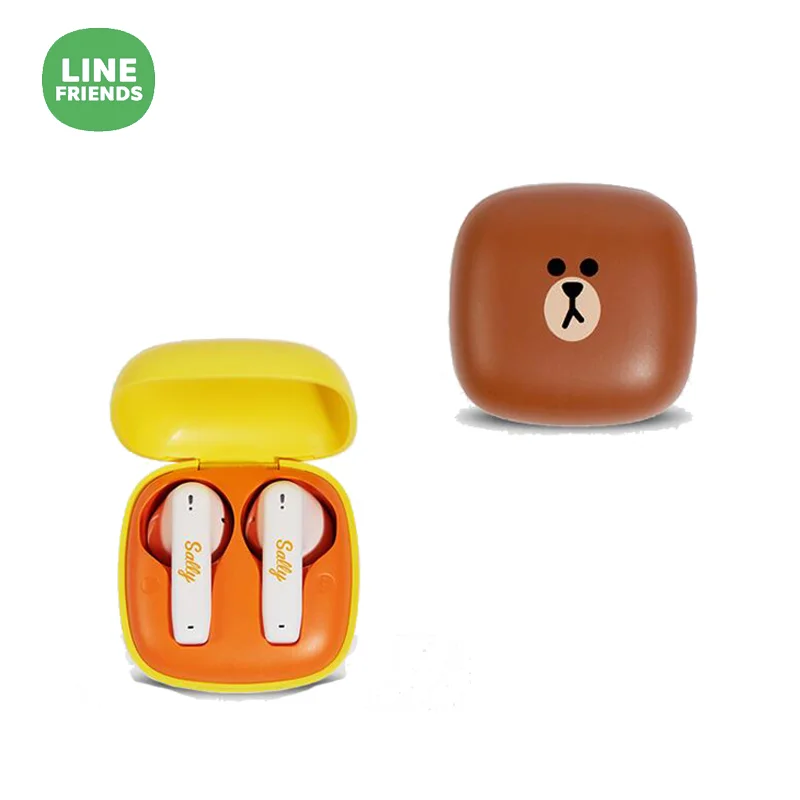 

Line Friends LFT 09 TWS BT5.0 Earphone Support Gaming Sally Bear IPX5 Waterproof HIFI Low Latency Bluetooth Compatible