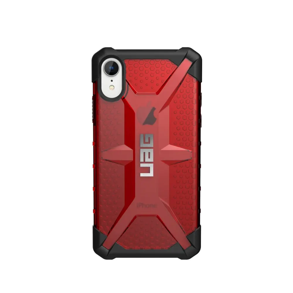 Case for iPhone XR UAG Plasma color red transparent protective shockproof cover shock resistant | Мобильные телефоны и