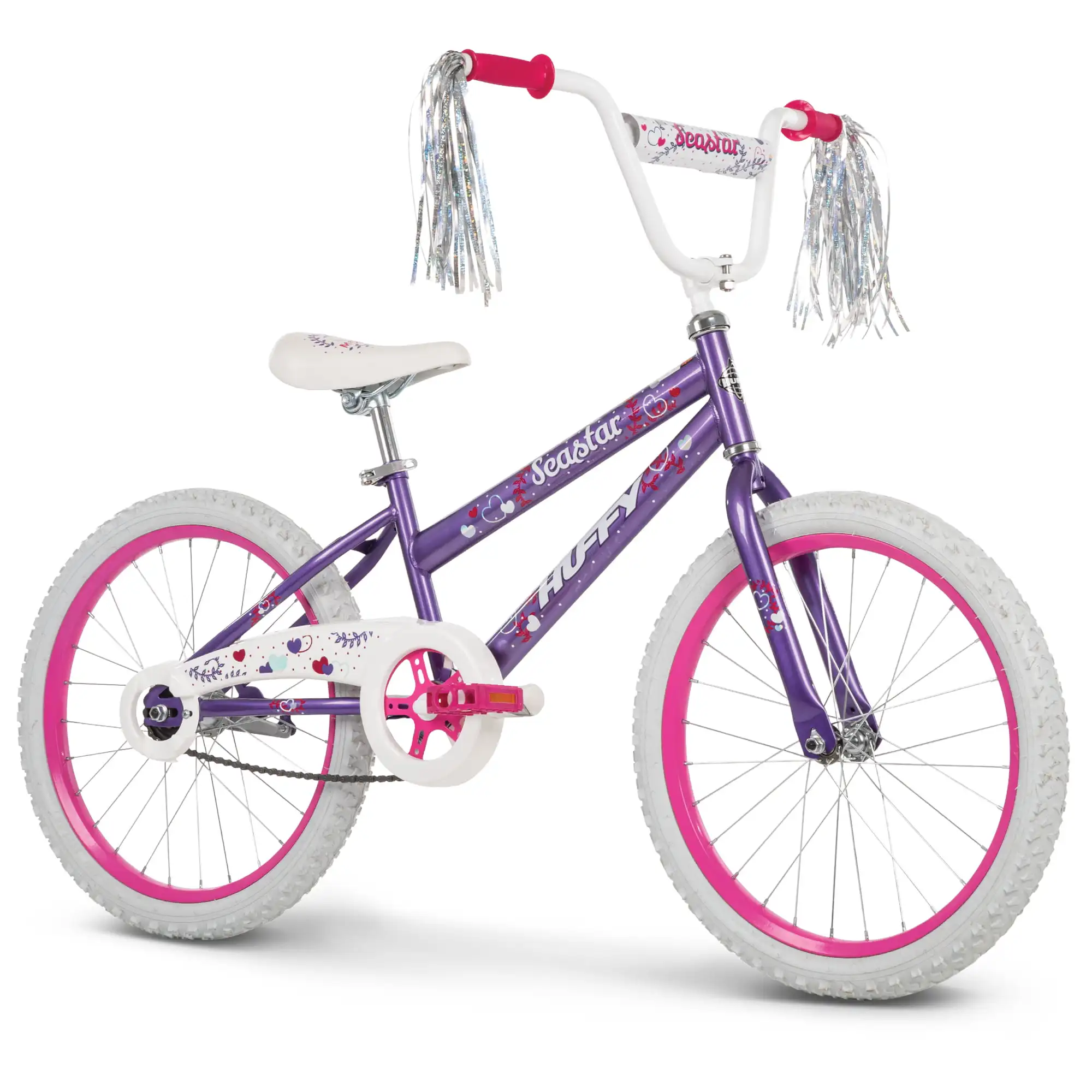 20 inch Sea Star Girl's Sidewalk , purple and pink