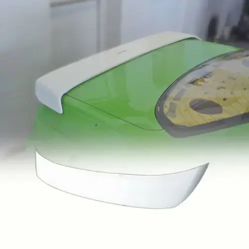 Глянцевый спойлер для заднего крыла Nissan Skyline R32 GTS GTR DM Style из углеродного волокна