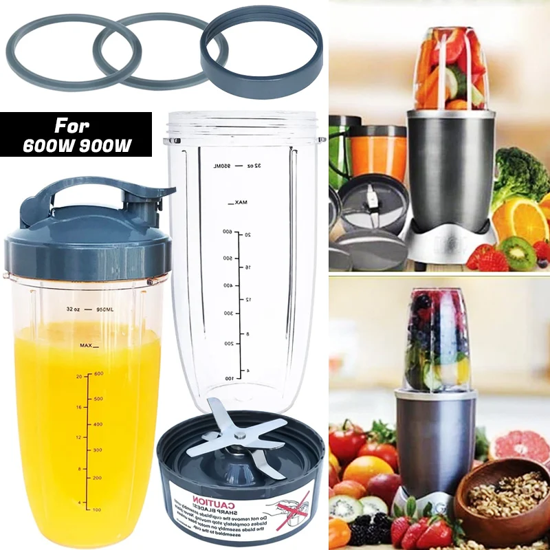 Фото Аксессуары для Nutribullet 18 унций 32 унций 24 унции лезвие для экстрактора Nutribullet 600 Вт/900 Вт Pro №1