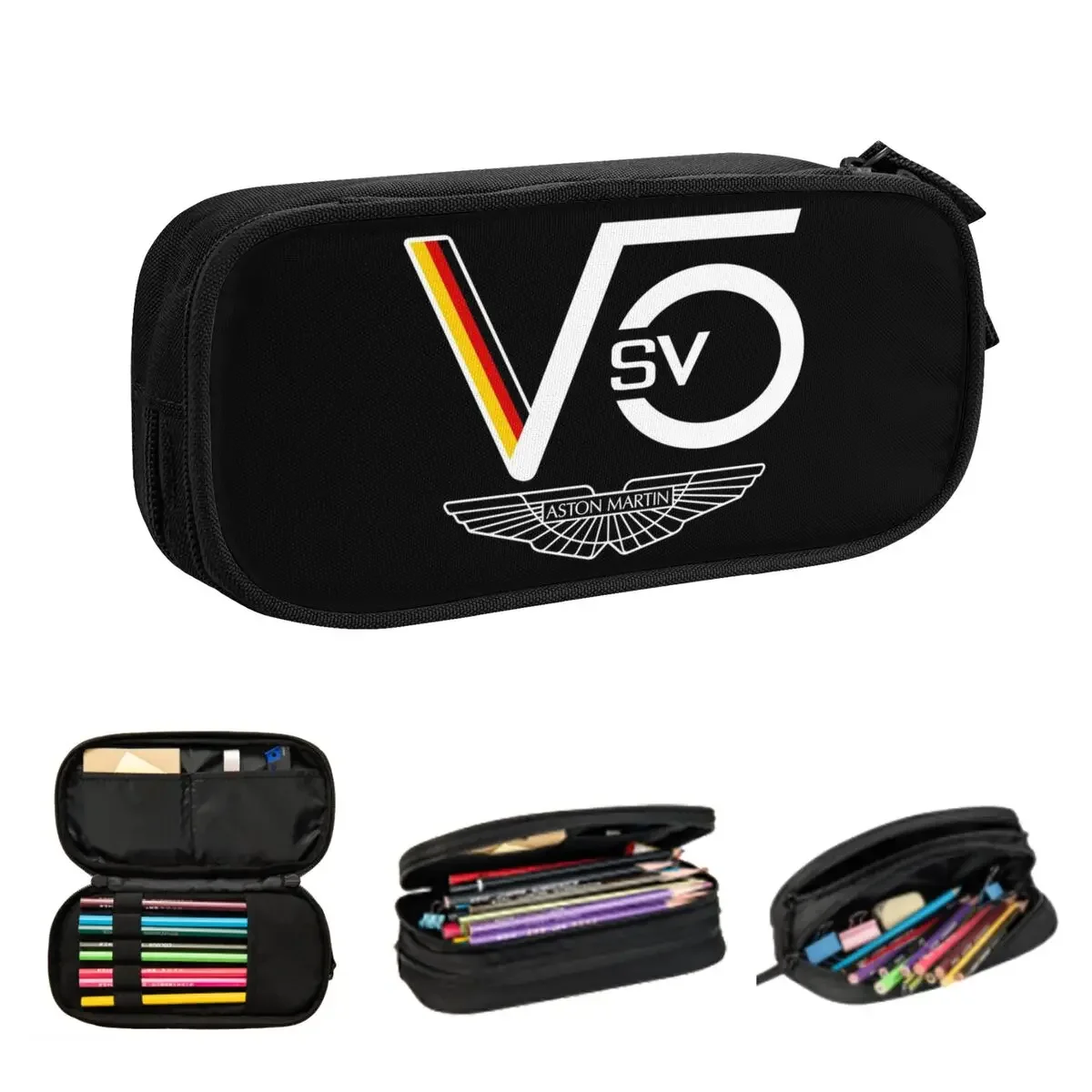 F1 Себастьян Феттель Aston Martin пеналы большие сумки для ручек коробка пенал