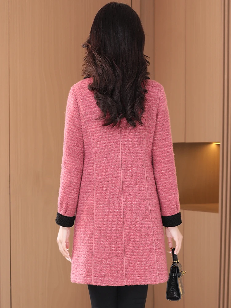 Jiaxing двусторонний дафлкот верхняя одежда женская новая популярная элитная