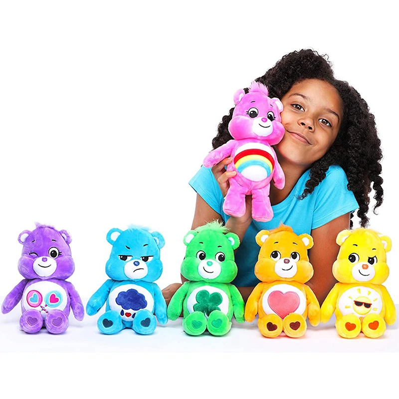 Miniso 38 см милый Sanrio Радужный медведь плюшевые игрушки мультяшный мягкие набивные