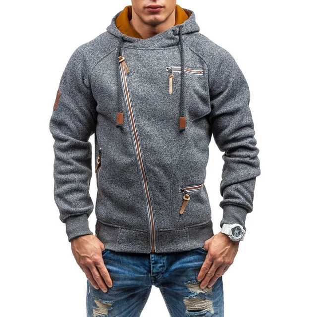 mens hooded sweatshirts with zipper