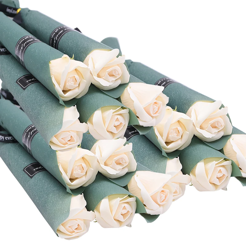 Искусственная Роза мыло ароматизированный букет розы сделай сам подарок на день