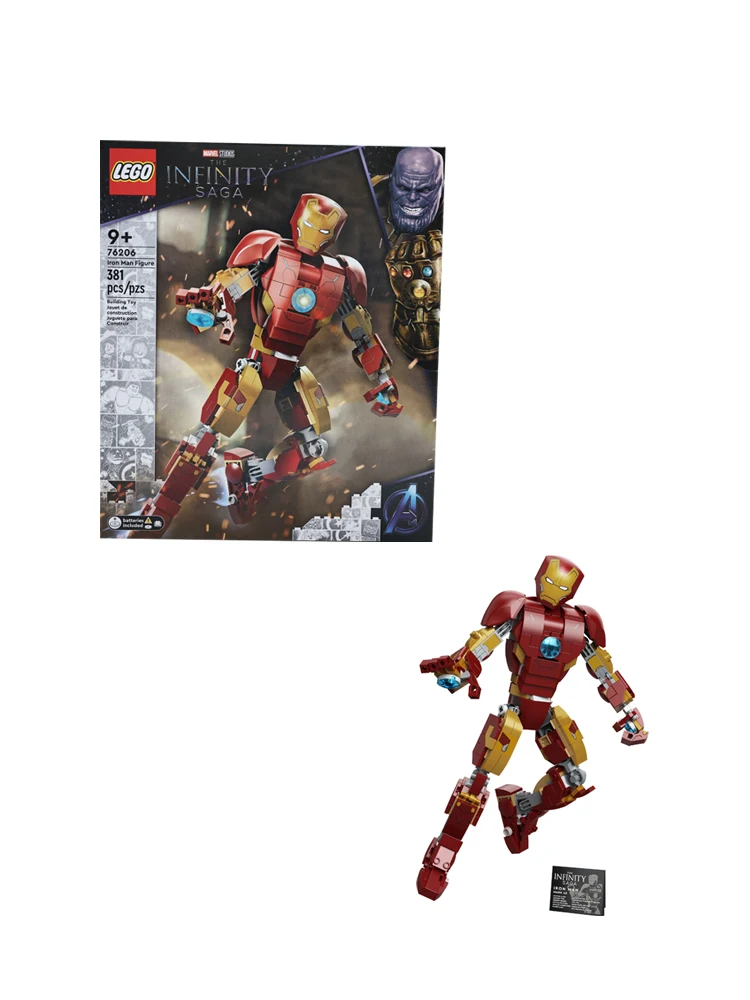 Конструктор LEGO 76206 Супер герои Marvel фигурка железного человека