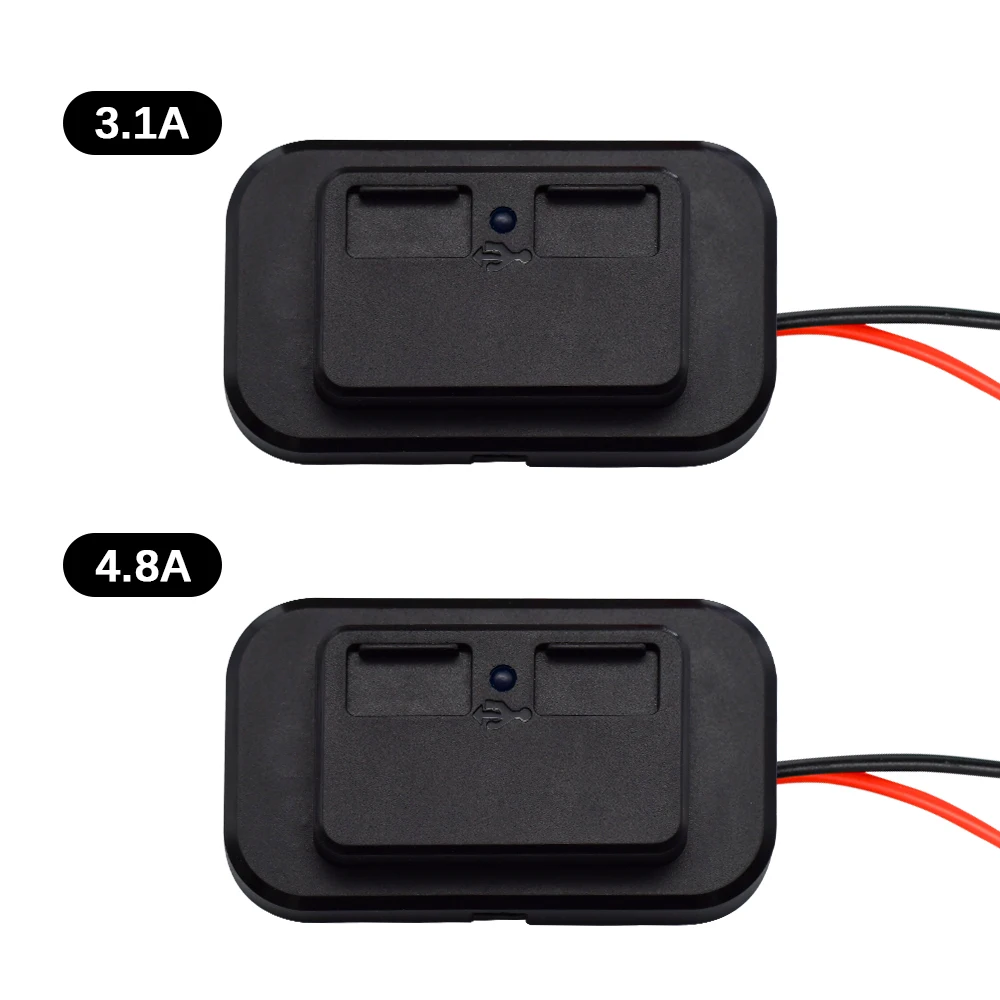 

PD Type C USB Port Car Fast Charger Socket Power Outlet Panel Mount Waterproof Mobile Phone Charger For Car Boat Caravan 2022