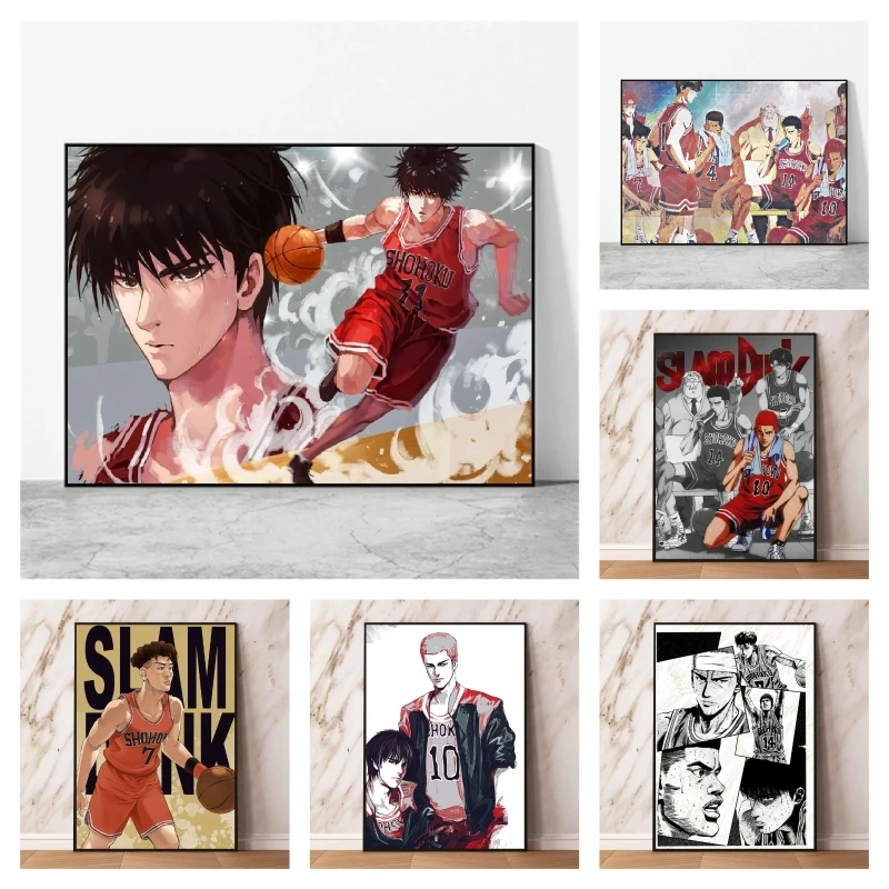 

Anime Posters Slamdunk Sakuragi Kaede Hd Print Art Prints Birthday Gifts Decorative Children's Bedroom Decor Wall Decoration