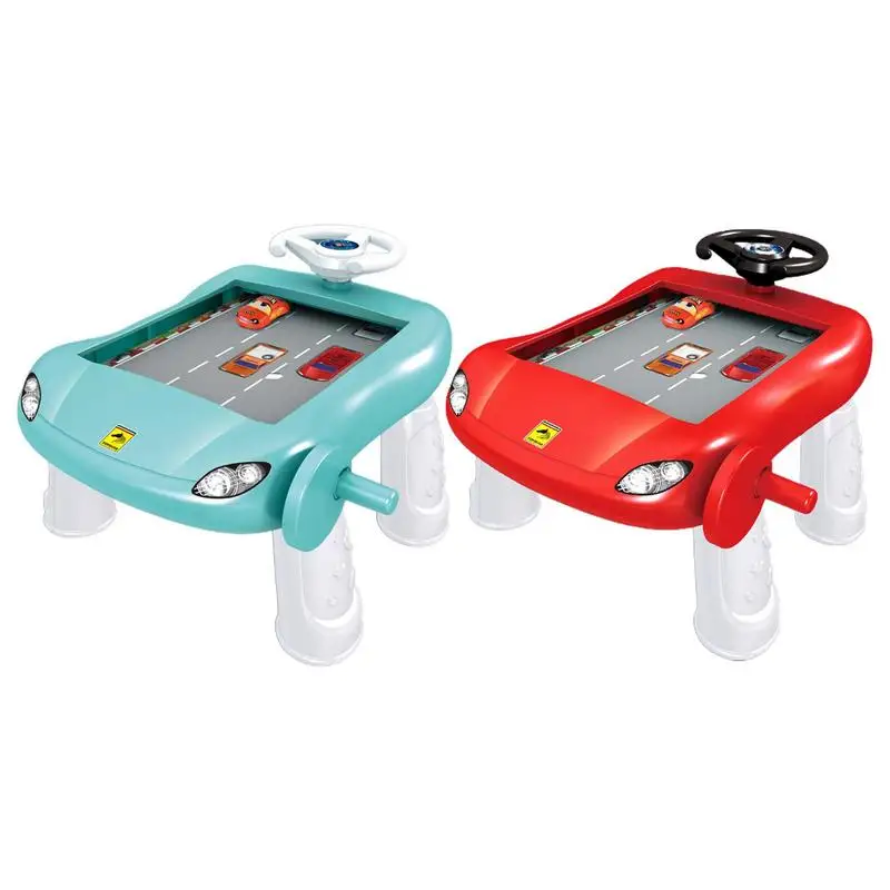 

Children's Steering Wheel Driving Toy Dodge Vehicle Electronic Simulation Adventure Game With Music Sound Effects For Kids Baby