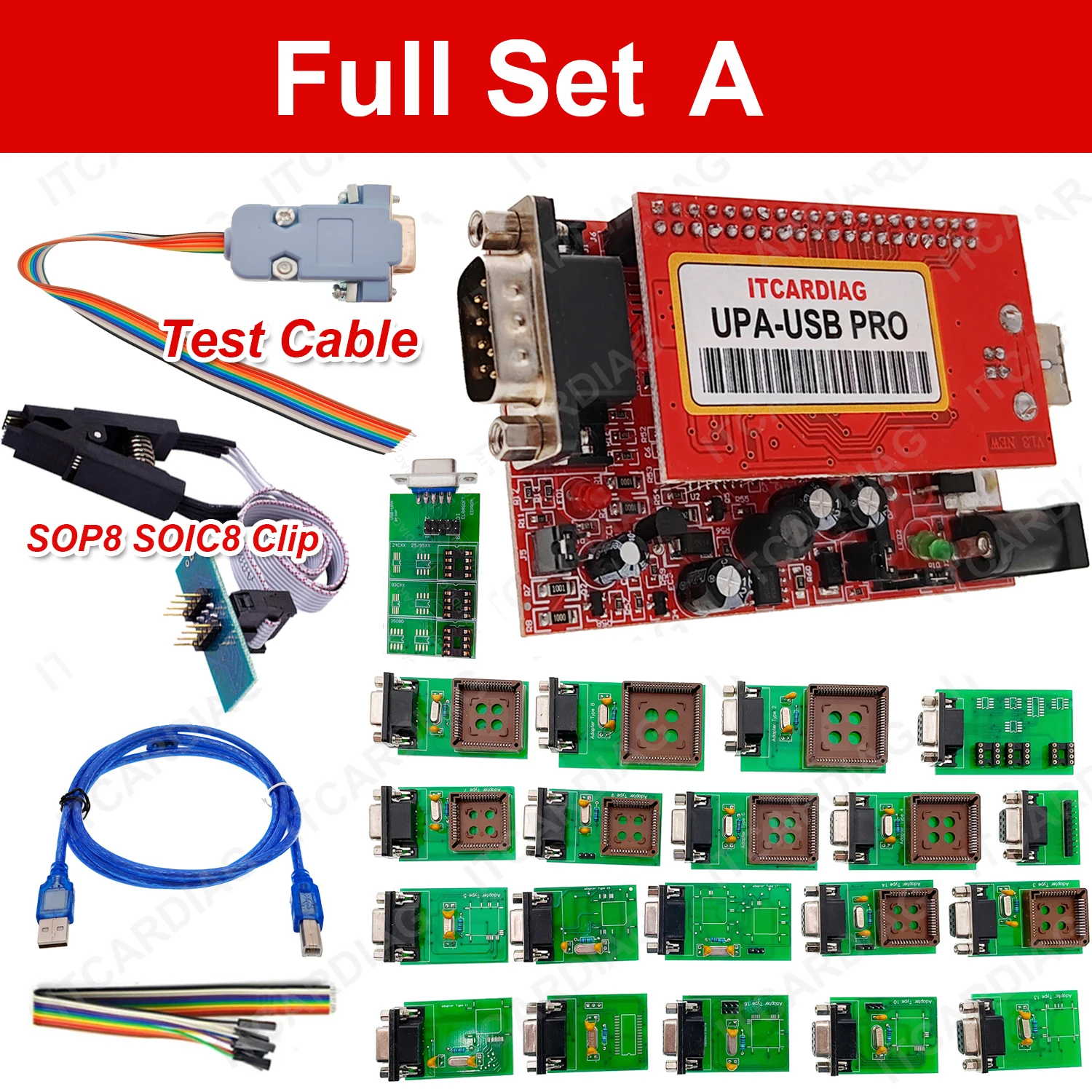 

Полный сценарий UPA USB PRO V1.3 SN: 050D5A5B и SOP8 SOIC8 Clip ECU Chip, настройка с полным сценарием USB-программатора Upa 335 МБ
