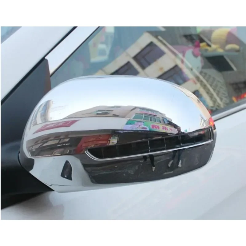 2 шт. хромированные накладки на боковые зеркала заднего вида для KIA K2 2011 2012 2013 2014 2015