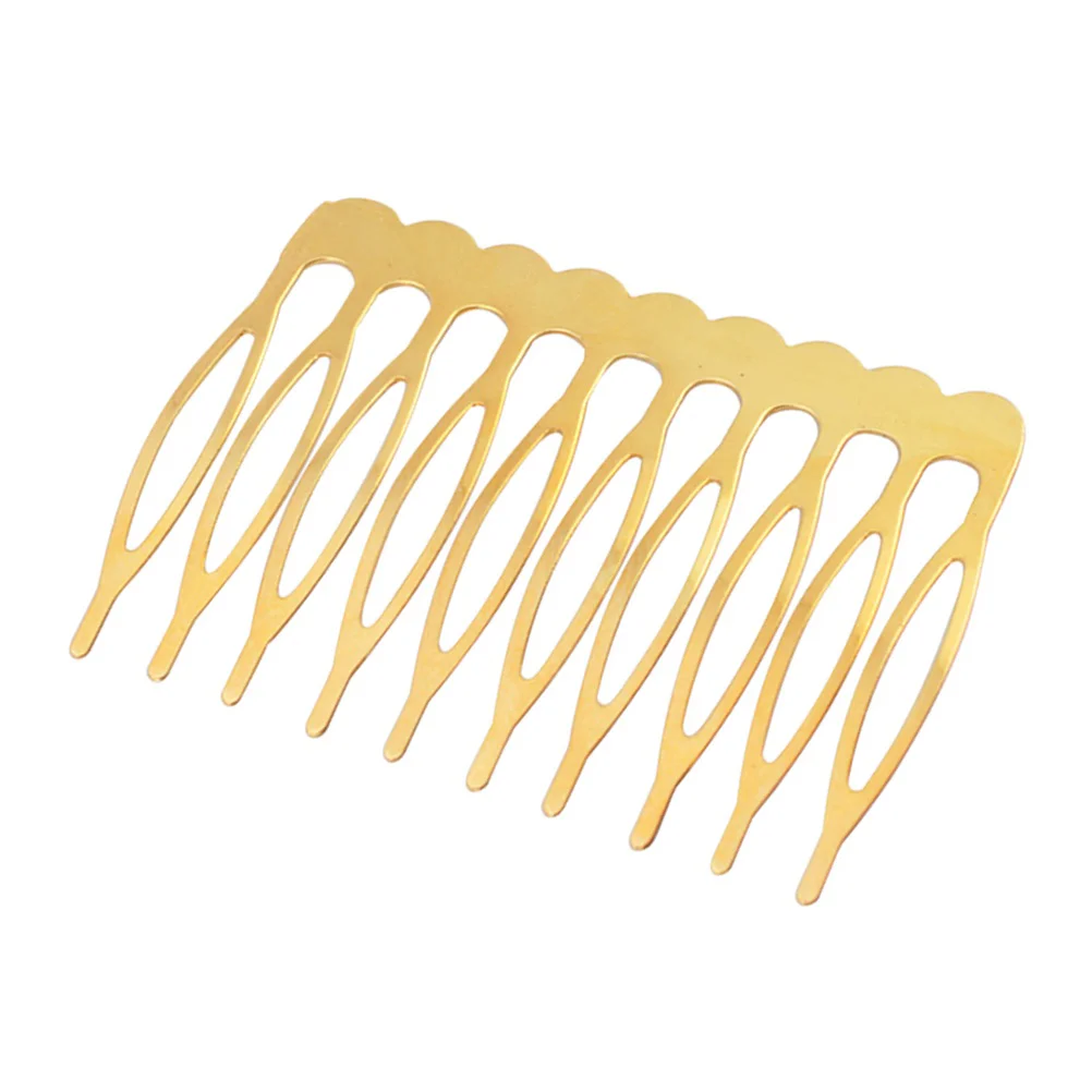 

Hair Comb Bridal Accessories Metal Side Women Wedding Veilpieces Combs Diy Clip Inserted Wire Clipsheaddress
