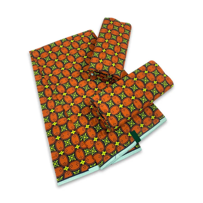 

2023 New Guaranteed Veritable African Real Wax Prints Fabric 100% Cotton Batik Nigeria Women Style Ankara Wax Fabric Soft 6Yards