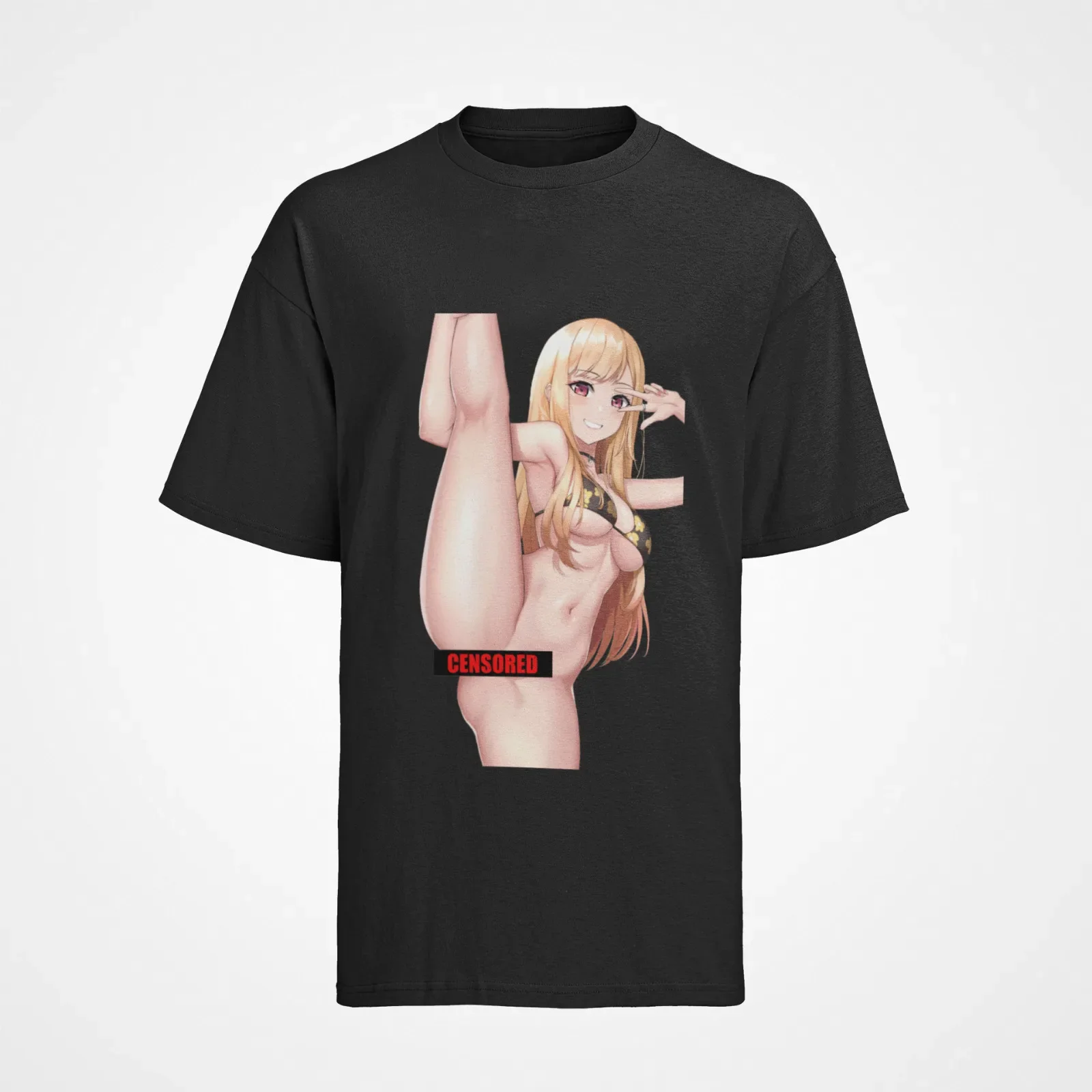 Мужская футболка из органического хлопка Love Live! Ниджигасаки Марин Китагава