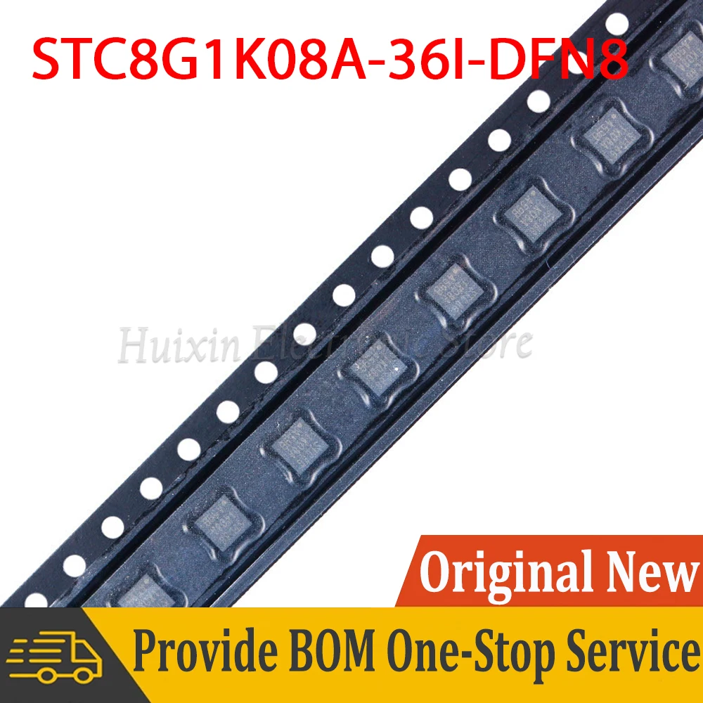 

STC8G1K08A-36I-DFN8 STC8G1K08A-36I 1T 8051 Single-Chip Microcomputer Enhanced Microcontroller MCU Micro Computer Controller