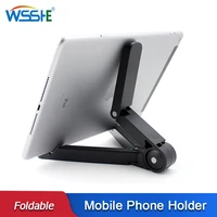phone holder foldable mount stand universal desktop holder for iphone 13 12 xiaomi samsung huawei tablet support telephone