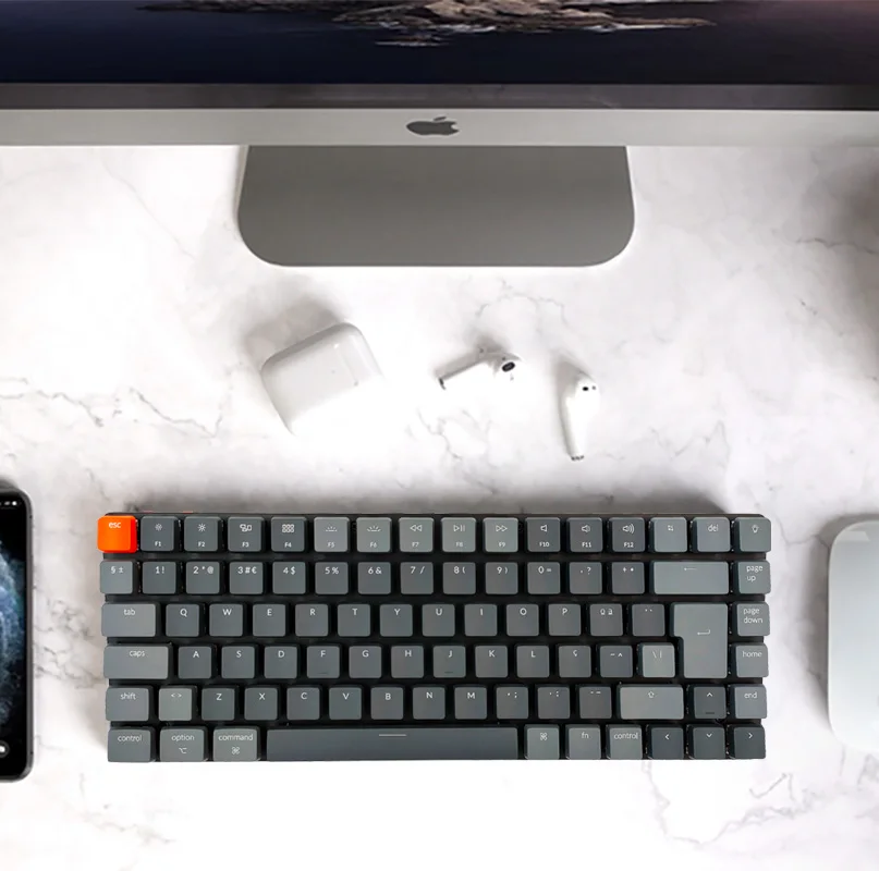 Ультратонкая Беспроводная механическая клавиатура Keychron K3 E с низким профилем