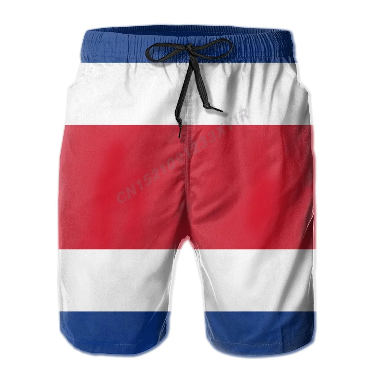 

Men's Costa Rica Flag (2) Beach Pants Shorts Surfing M-2XL Polyester Swimwear Running