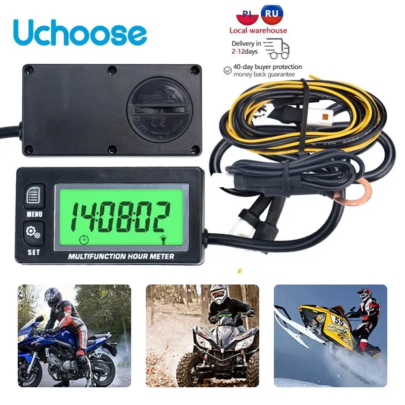 

Inductive Temperature TEMP METER Thermometer RPM Motorcycle ATV Marine Boat RL-HM028A Motorcycle Thermometefor Temperatura Moto