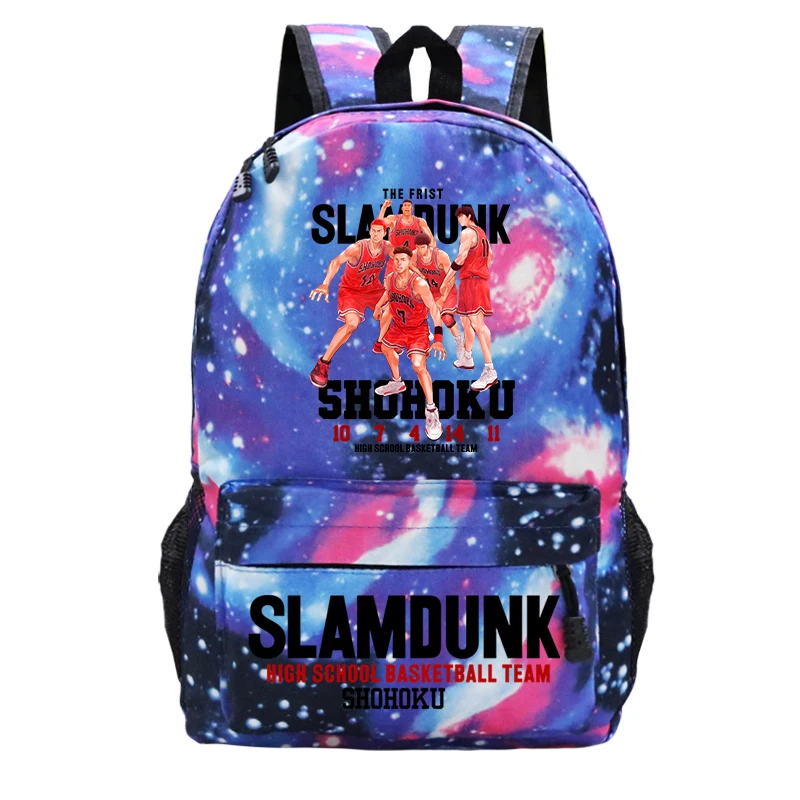 

Slam Dunk Anime Bag Teen Harajuku Basketball Bookbag Sakuragi Hanamichi Mochilas Fashion Manga School Backpack for Students