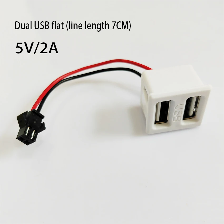 

Белая двухслойная Usb-розетка с разъемом типа C и гнездом Usb-лампы, зарядный гнездо, розетка питания с кабельным разъемом