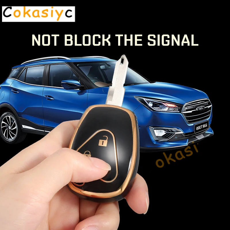 Чехол для ключей из ТПУ брелок Renault Megane Duster Modus Espace Laguna Logan DACIA Sandero Fluence Clio Kango 2