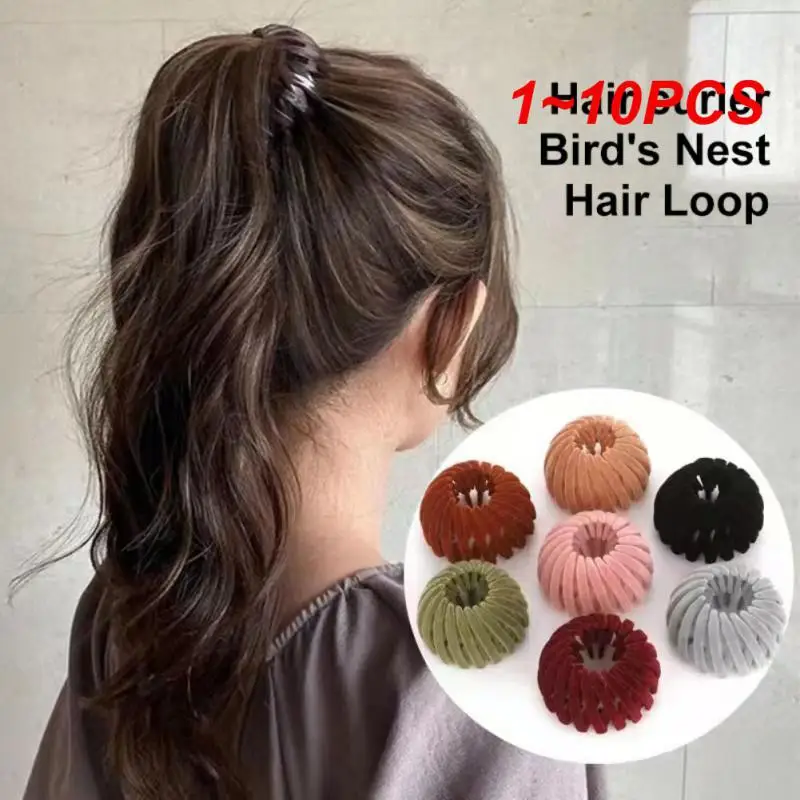 

Заколки для волос прозрачные однотонные, 1-10 шт.