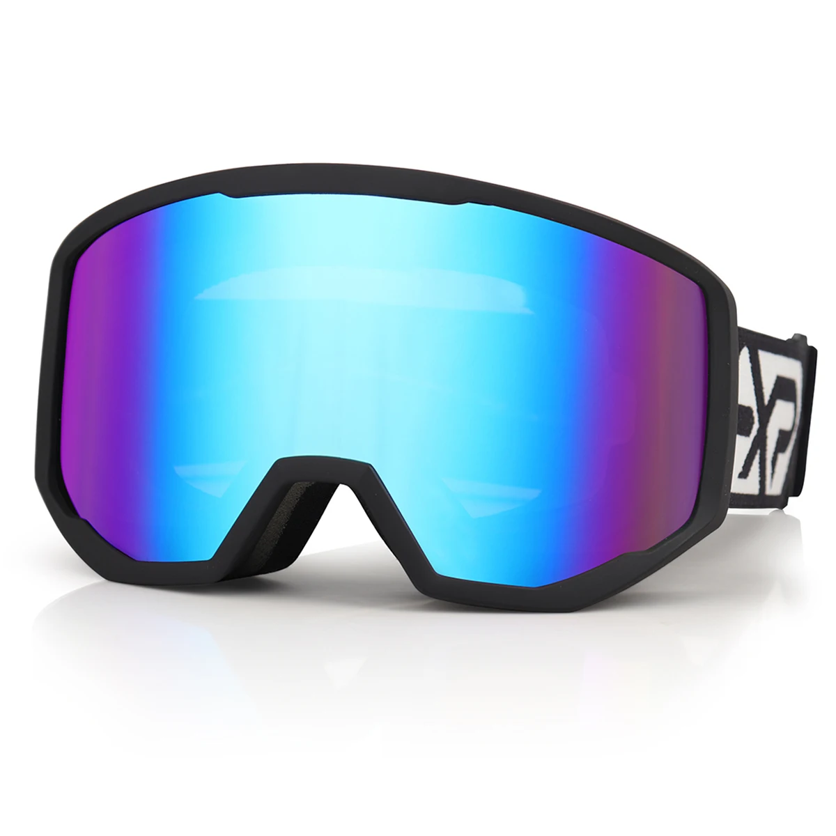 EXP VISION Ski Goggles Snowboard for Men Women, OTG Anti Fog UV Protection Snowboard Glasses Winter Eye Wear for AdultGoggles