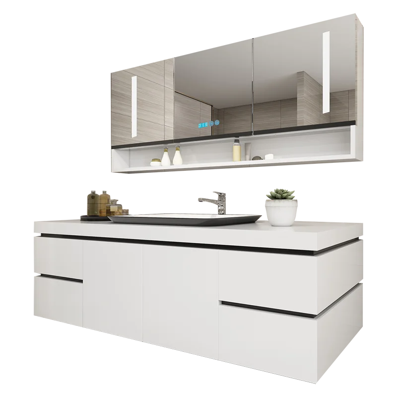 

Factory price waterproof bathroom cabinet vanity, with mirror