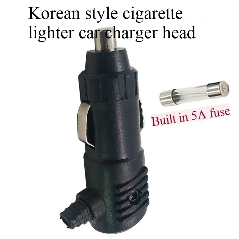 

Автомобильная мощная вилка прикуривателя 12-24 В, вилка питания с отверстием для сигарет