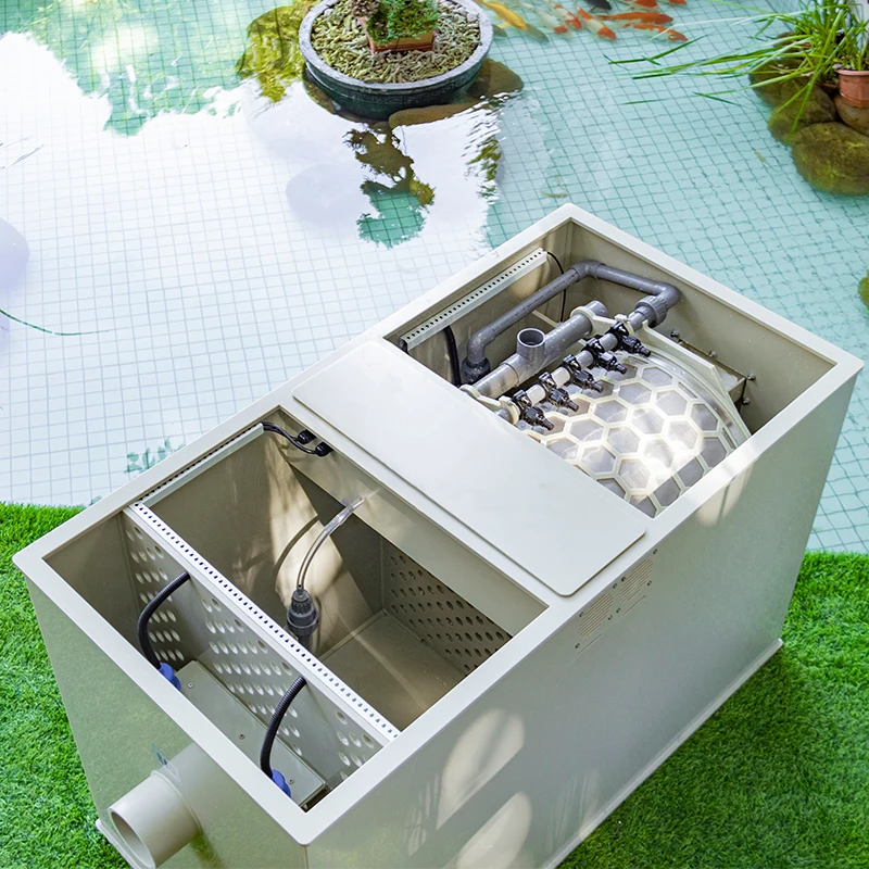 Qlozone рыбоводство расс аквакультура оборудование комби пруд фильтрующая система