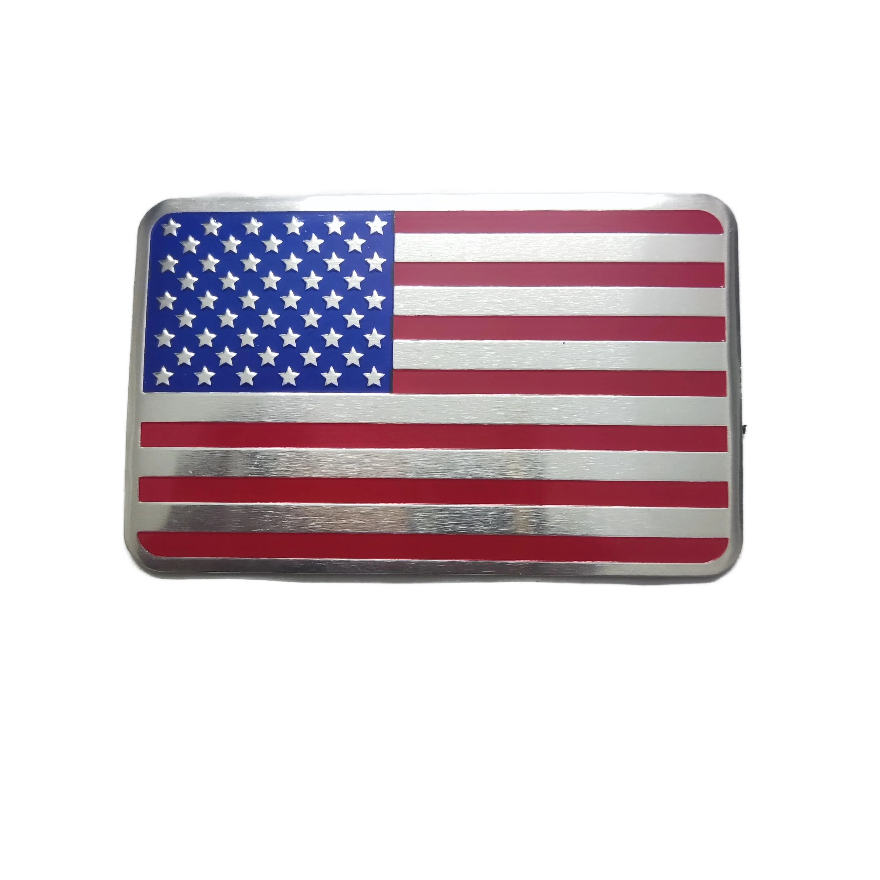 

Автомобильная наклейка с американским флагом, алюминиевая наклейка с американским флагом для задней части крыла, декоративная наклейка с американским флагом