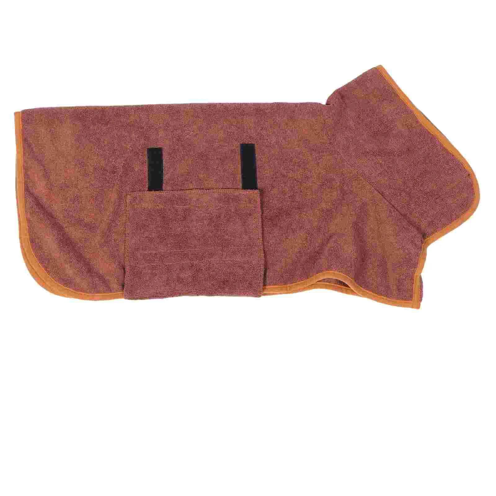 

Polyester Polyester Pet Bathrobe For Bath Comfortable Robe Dog Bath Bathrobe Towel Accessories Polyester