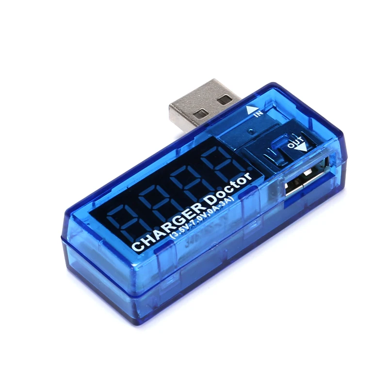 Цифровой USB-тестер напряжения для мобильных устройств.
