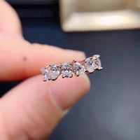 meibapj love heart white moissanite diamond ring for women 925 sterling silver fine wedding jewelry