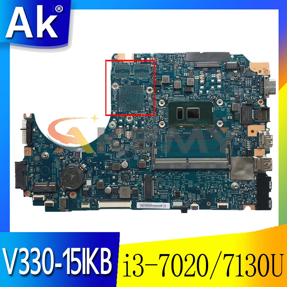 

Mainboard For Lenovo V330-15IKB laptop motherboard LV315KB 17807-3 448.0DC04.0031 with CPU i3 7020/7130U 4G RAM Mainboard
