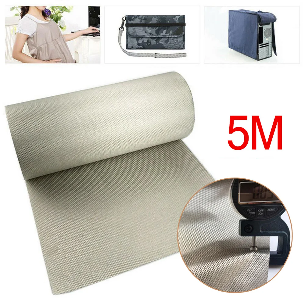 

Shielding Fabric Anti Radiation Cloth Conductive EMF Protection Pure Copper Fabric Anti-Scanning RFID Linings Electromagnetic