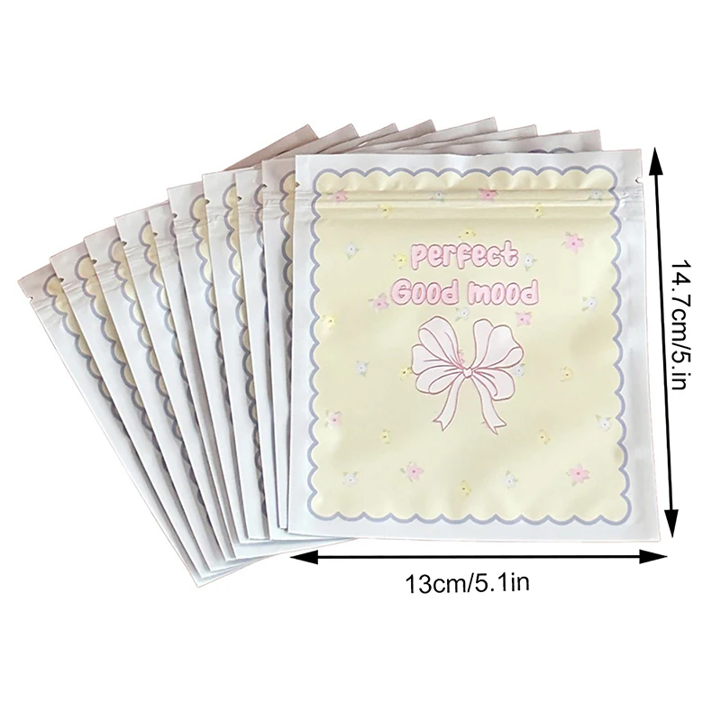 10 шт. самозапечатывающаяся сумка для хранения конфет и печенья с героями