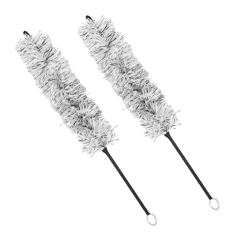 

2 PCS Clarinet Cleaning Brush Absorbent Brush Cleaning Stick Brush Black Tube Brush Instrument Care Tool