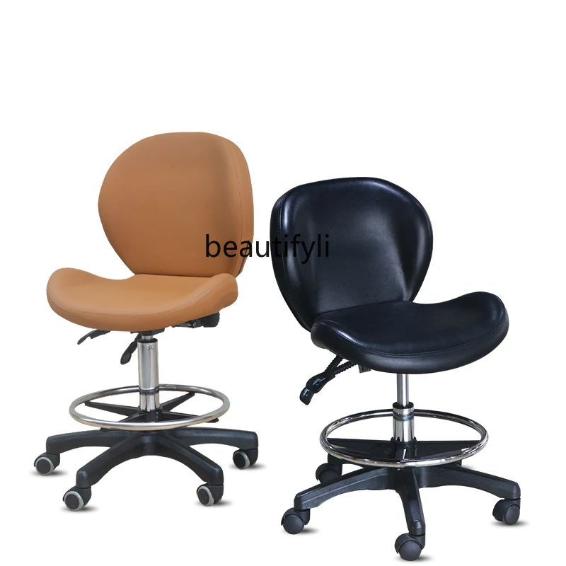 

Multifunctional Tattoo Waist Support Saddle Work Seat Doctor Chair Lift Manicure Beauty Bench