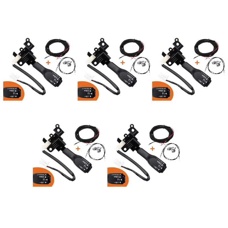 5-кратный автомобильный выключатель круиз-контроля с жгутом для Toyota Corolla Camry Prius Land