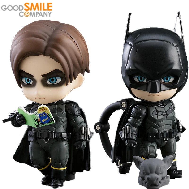

GoodSmile Original Genuine GSC 1855 Nendoroid THE BATMAN Bruce Wayne PVC Figure Doll Model Toy Display Collect Cute Cosplay