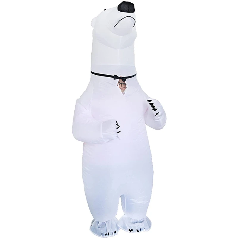 Костюмы полярных медведей способный преодолевать Броды для взрослых надувные