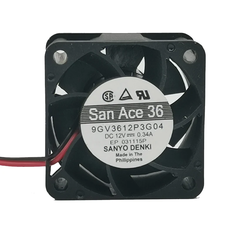 Новинка шариковый охлаждающий вентилятор 9GV3612P3G04 DC 12V 0.34a 4028 4 см