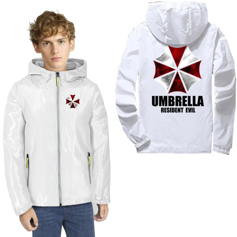 Мужская Тонкая Светоотражающая куртка Umbrella Corporation bioаз (2) куртка-бомбер на молнии